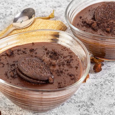 Flan oreo vegano Bioconusmidores